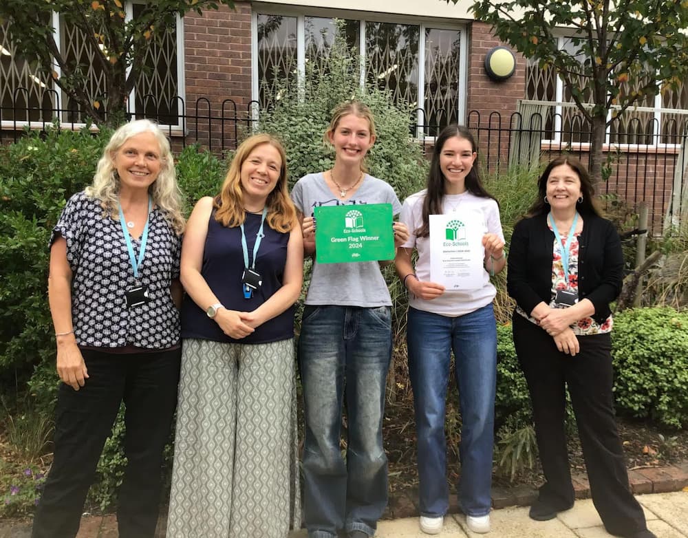 Channing Awarded Green Flag Award with Distinction for Second Year Running